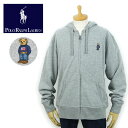 ラルフローレン POLO Ralph Lauren ポロベアー フルジップ スウェット パーカー グレー あす楽