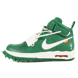 OFF-WHITE オフホワイト サイズ___28.0cm 23SS NIKE AIR FORCE 1 MID SP LTHR PINE GREEN (DR0500-300) <strong>エアフォース1</strong> ミッド パイングリーン ホワイト US10 <strong>ミド</strong>ルカット スニーカー コラボ シューズ 靴 【メンズ】【K4073】