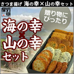 楽天限定！本場鹿児島さつま揚げ海の幸×山の幸セット送料込み箱詰めギフト3500円【御中元にも！】【楽ギフ_包装】【楽ギフ_のし】【楽ギフ_のし宛書】【sm15-17】【smtb-MS】