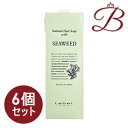 【×6個】ルベル ナチュラルヘアソープ (シャンプー) シーウィード (NHS SW) 1600mL 詰替え用