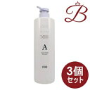 【×3個】ナンバースリー 003 ミュリアム クリスタル 薬用スカルプシャンプー A 660mL