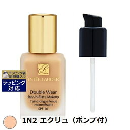 送料無料 エスティローダー ダブル ウェア ステイ イン プレイス メークアップ　SPF 10/PA++ 1N2 <strong>エクリュ</strong>（ポンプ付） 30ml | ESTEE LAUDER リキッドファンデ