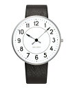 腕時計 アルネヤコブセンステーション ウォッチ 40mmArne Jacobsen Station Watch Leather 53402-2001ローゼンダール ROSENDAHL
