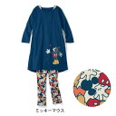 【Disney】ディズニー 重ね着風チュニック長袖パジャマ ...