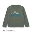【Marvel】マーベル 長袖Tシャツ 「キャプテン・アメリ...