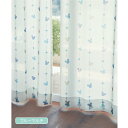 ◆ 約100×218(2枚) 約200×218(1枚) ◆【Disney】 ディズニー UVカット・遮熱・遮像レースカーテン「ミッキーモチーフ」 「ブルーマルチ」 ◇ ベルメゾン カーテン リビング 寝室 子供部屋 レース おしゃれ デザイン かわいい ◇ L230