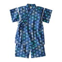 【ベルメゾン】 甚平 スーツ 「ネイビーグラデーション(和柄)」 ◆ 80 90 100 110 120 130 ◆◇ 子供服 子供 服 子供用品 男の子 ボーイズ 子供用 浴衣 甚平 夏祭り 和服 ◇