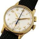 【中古】LONGINES ロンジン ワンプッシュクロノグラフ (1940年代製造)アンティーク【自動巻】【腕時計】