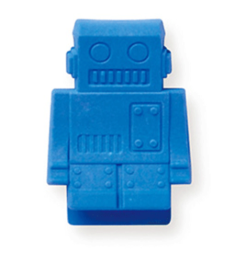 P-51クリップス ロボット柄 ミドリMIDORI 43322 動物クリップ