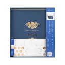 ミドリ カラー色紙 シール付き 箱入 四つ折り 紺 【33249-006】midori shikishi ◆メール便不可◆株式会社デザインフィル ミドリカンパニー