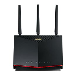 ASUS イーサネット WiFi RT-AX86U Pro 無線 <strong>ルーター</strong> 最新規格WiFi6 4804+861Mbps <strong>v6プラス対応</strong>デュアルバンドゲーミング。 2.5G WAN/LANポート 2.0GHzクアッドコアCPU メッシュ機能付 3階建4LDK