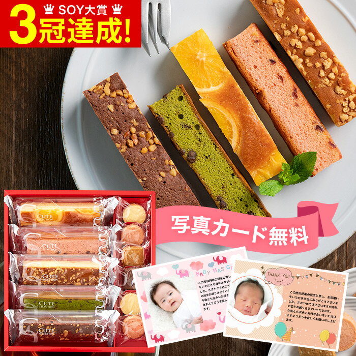 内祝い スイーツ 出産内祝い 送料無料 お返し お菓子 Hitotoe キュートセレクション（CSA-10）（包装済） / ひととえ 個包装 洋菓子 焼き菓子 スティックケーキ 引越し メッセージ付き オシャレ ギフト 贈答品 父の日ギフト お中元 夏ギフト 御中元