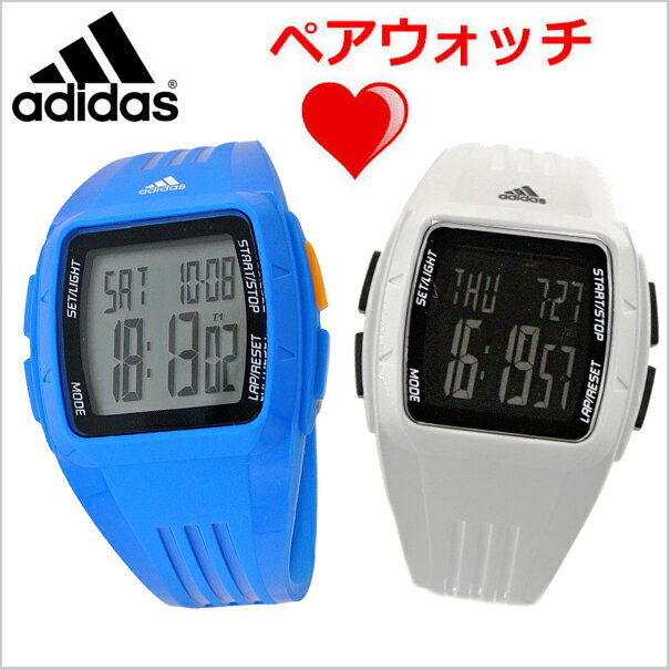 adidas アディダス パフォーマンス デジタル腕時計 ペアウォッチ（2本セット）ミディ…...:bellfield:10007806