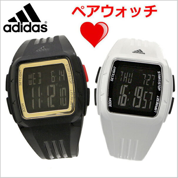 adidas アディダス パフォーマンス デジタル腕時計 ペアウォッチ（2本セット）ミディ…...:bellfield:10007805
