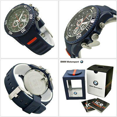【アイスウォッチ】ICEWATCH腕時計BMWMotorsport-Chronoビーエムダブリュモータースポーツクロノグラフ/ブルー・ビッグアイスウォッチBMCHDBEBS【送料無料】