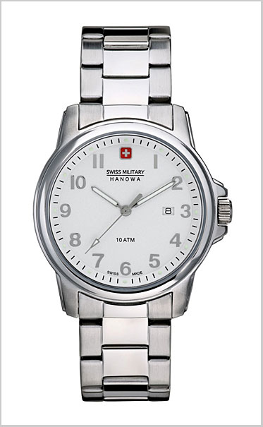 SWISS MILITARY （スイスミリタリー）腕時計 クラシック ホワイト文字盤（男性用）（正規品）20%OFF ML-282