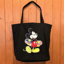 DC SHOES シューズ バッグ MICKEY PRINT CAMVAS TOTE BAG ディズニー コラボモデル BLACK 日本正規品