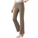 ●アウトレット●フルレングスパンツ M L LL 3L 4L 5L 麻入り!ストレッチ美脚パンツ 股下73cm ベルーナ Belluna 40代 50代 60代 レディース ミセス 大人 ファッション レディースファッション ロングパンツ 夏 夏服 ロングパンツ プチプラ