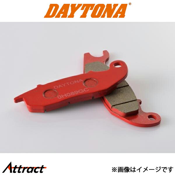 デイトナ バイク用 赤パッド CRF250L (12) セミメタルパッド バイク用品 79867 DAYTONA