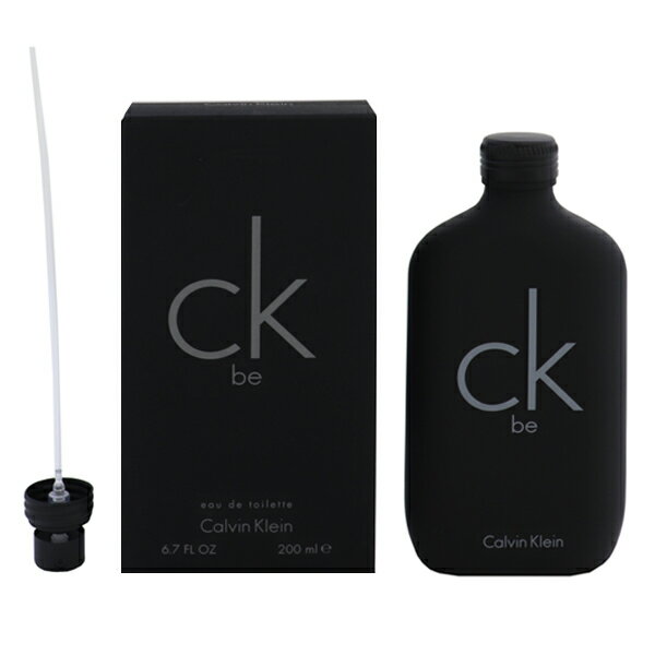 シーケー ビー EDT・SP 200ml 【カルバンクライン: 香水・フレグランス フルボトル ユニセックス・男女共用】【CALVIN KLEIN CK BE EAU DE TOILETTE SPRAY】