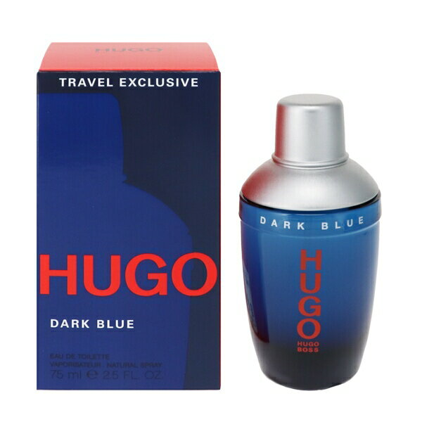 ダークブルー EDT・SP 75ml 【ヒューゴボス: 香水・フレグランス フルボトル メンズ・男性用】【HUGO BOSS DARK BLUE EAU DE TOILETTE SPRAY】