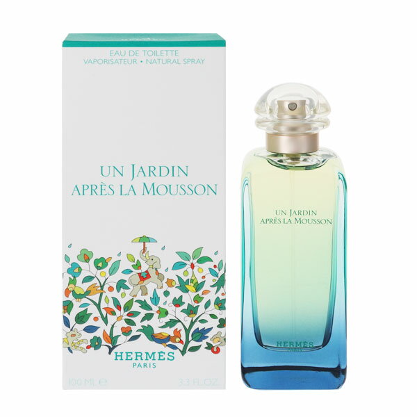 モンスーンの庭 EDT・SP 100ml 【エルメス: 香水・フレグランス フルボトル ユニセックス・男女共用】【HERMES UN JARDIN APRES LA MOUSSON EAU DE TOILETTE NATURAL SPRAY】