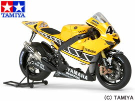 【タミヤ】 1/12 オートバイシリーズ No.114 ヤマハ YZR-M1 50thアニバーサリーUSインターカラーエディション No.46