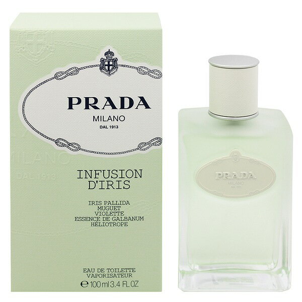 インフュージョン ディリス EDT・SP 100ml 【プラダ: 香水・フレグランス フルボトル レディース・女性用】【PRADA INFUSION D’IRIS EAU DE TOILETTE SPRAY】≪43％OFF≫≪レビューを書いておまけGET≫後払い・コンビニ払いOK！ 誕生日 記念日 プレゼント 贈り物 ランキング おすすめ