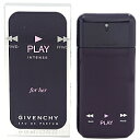 プレイ フォーハー インテンス EDP・SP 50ml 【ジバンシー: 香水・フレグランス フルボトル レディース・女性用】【GIVENCHY PLAY INTENSE FOR HER EAU DE PARFUM SPRAY】