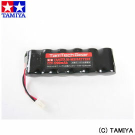 【タミヤ】 タムテックギア ニッケル水素バッテリー 7.2V1200mAh【玩具:ラジコン:バッテリー・充電器】【TAMIYA】