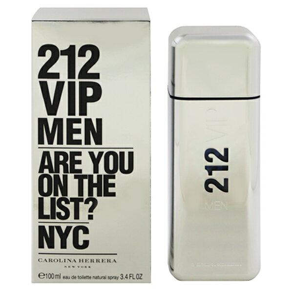 212 VIP メン EDT・SP 100ml 【キャロライナヘレラ: 香水・フレグランス フルボトル メンズ・男性用】【CAROLINA HERRERA 212 VIP MEN EAU DE TOILETTE SPRAY】