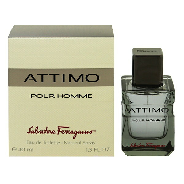 アッティモ プールオム EDT・SP 40ml 【フェラガモ: 香水・フレグランス フルボトル メンズ・男性用】【SALVATORE FERRAGAMO ATTIMO POUR HOMME EAU DE TOILETTE SPRAY】