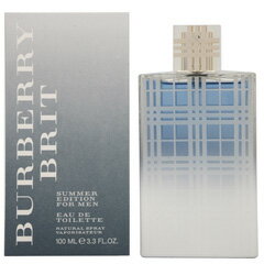 ブリット サマー フォーメン EDT・SP 100ml 【バーバリー: 香水・フレグランス フルボトル メンズ・男性用】【BURBERRY BRIT SUMMER FOR MEN EAU DE TOILETTE SPRAY】≪44％OFF≫≪レビューを書いておまけGET≫後払い・コンビニ払いOK！ 誕生日 記念日 プレゼント 贈り物 ランキング おすすめ