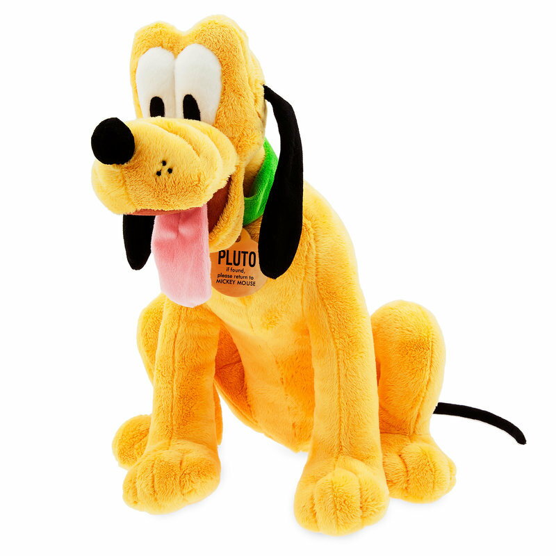 【1-2日以内に発送】 ディズニー Disney US公式商品 プルート Pluto ぬいぐるみ 座った状態で高さ約39cm 人形 おもちゃ 中サイズ [並行輸入品] Plush - Medium 15 1/2'' グッズ ストア プレゼント ギフト 誕生日 人気 クリスマス 誕生日 プレゼント ギフト