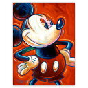 ショッピングミッキー 【取寄せ】 ディズニー Disney US公式商品 ミッキーマウス ミッキー 絵画 絵 アート ジクリー ジークレー ジクリー版画 インテリア 装飾 限定版 ティムロジャーソン 限定 [並行輸入品] Mickey Mouse ''Modern Red'' Giclee by Tim Rogerson ? Limited Edition グッズ ストア