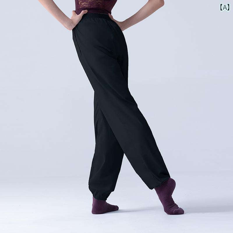 レディース　エクササイズ　パンツ 柏屋 ダンス 衣装 汗 かき 服 大人用 トレーニング スポーツ ウエスト ゴム 脚 パンツ トレーニングウェア 121127004