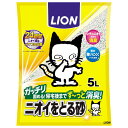 ショッピング猫砂 ライオン商事 ペットキレイ ニオイをとる砂 5L コンビニ受取対応商品