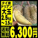 ドリアン　1個 （約2.5kg前後）■ご予約受付中■【商品入荷次第お届け・12月上旬以降お届け予定】【北海道・沖縄は送料+540円必要】