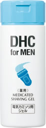 【DHC for MEN】薬用シェービングジェル（電気カミソリ用）（140mL）【5,250円以上送料無料！】【5,250円（税込）以上のお買い上げで、送料無料！】