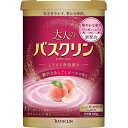 大人のバスクリン 贅沢なあらごしのピーチの香り 600g...