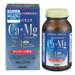 【アウトレット】オリヒロ　カルシウム＋マグネシウム2：1　90g（約90粒）【5,250円（税込）以上のお買い上げで、送料無料！】