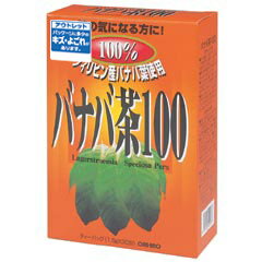【アウトレット品】【オリヒロ　バナバ茶100　（1.5g×30包）】