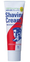 牛乳石鹸　牛乳ブランド　シェービングクリーム　80g【5,250円（税込）以上のお買い上げで、送料無料！】【ポイント最大9倍】