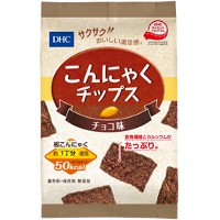 DHC　こんにゃくチップス　チョコ味（12g）【5,250円（税込）以上のお買い上げで、送料無料！】