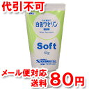 【第3類医薬品】 ケンエー 白色 ワセリン(ソフト) 60g【ゆうメール送料80円】