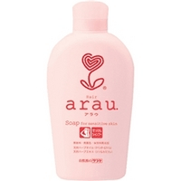 arau.（アラウ.）せっけんシャンプー　本体　350mL【5,250円（税込）以上のお買い上げで、送料無料！】地肌や髪をイキイキ保つ。無添加せっけんシャンプー