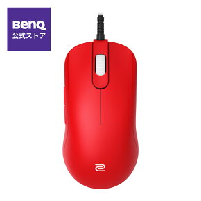 【BenQ公式店】BenQ ベンキュー ZOWIE FK-Bシリーズ ゲーミングマウス 限定版 レッド（左右対称/3360センサー/右手用/USBポートに挿すだけで使える/有線パラコードケーブル/M・L・XLの3サイズ展開）