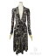 DVF ダイアンフォンファステンバーグ ラップワンピース 長袖【0】【Bランク】【中古】tn300315t