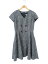 フォクシーニューヨーク ワンピース 36626 Melange Jaquard Double Breasted Dress 総柄 半袖 40【Aランク】【中古】tn301206
