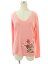 ケンゾー Tシャツ カットソー フラワーモチーフ 花柄 長袖 L【Aランク】【中古】tn301216